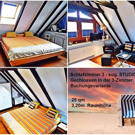3-Zimmer-Ferienwohnung Deichwiese Westerland 1-3 Personen Eksteriør billede